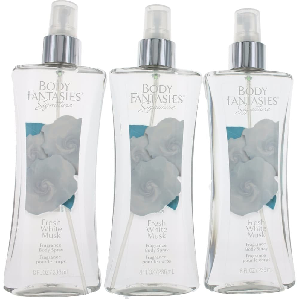 Parfums De Coeur Fresh White Musk 8oz bottle offers long lasting all day fragrance