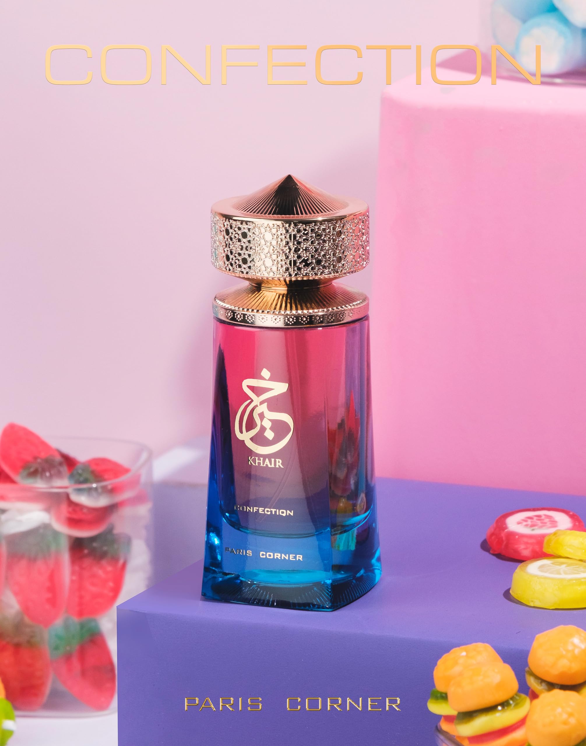 Paris Corner Khair Confection elegant packaging enhances gifting appeal.