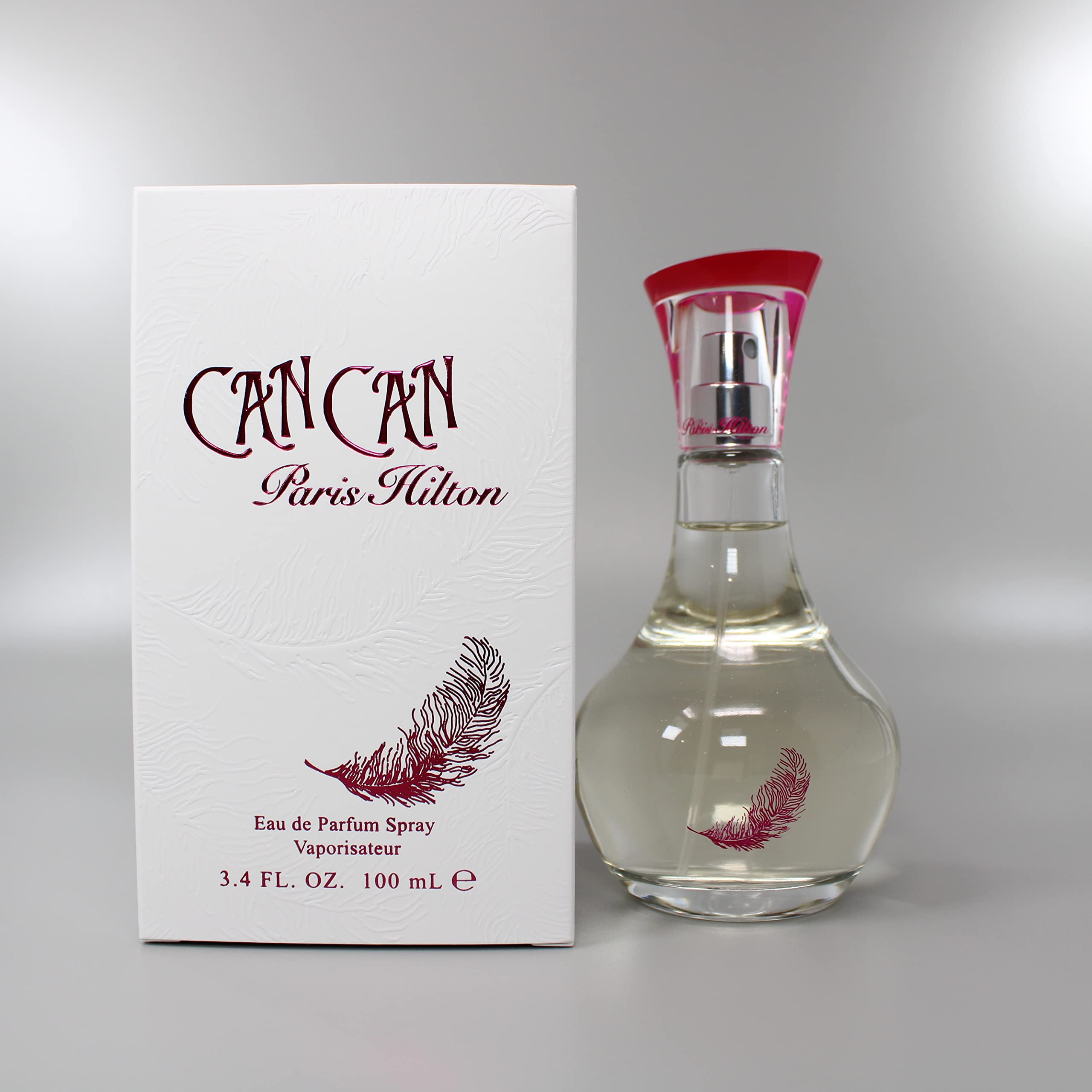 Paris Hilton Can Can EDP bottle front, ideal for everyday luxury wear