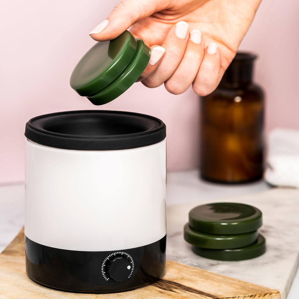 Parissa hard wax refill pods 15-pod set showing convenient, compact backbar ready wax solution.