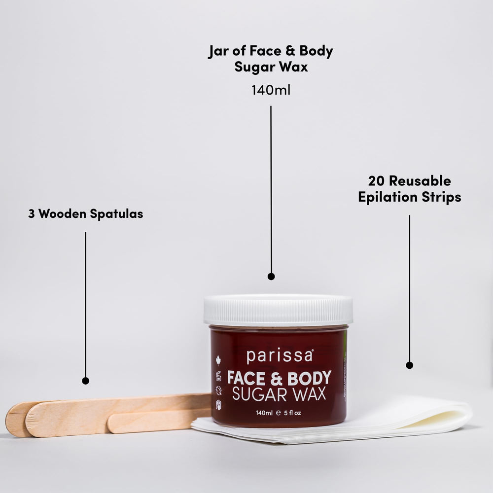Parissa uso rostro y cuerpo, resultados suaves y duraderos.