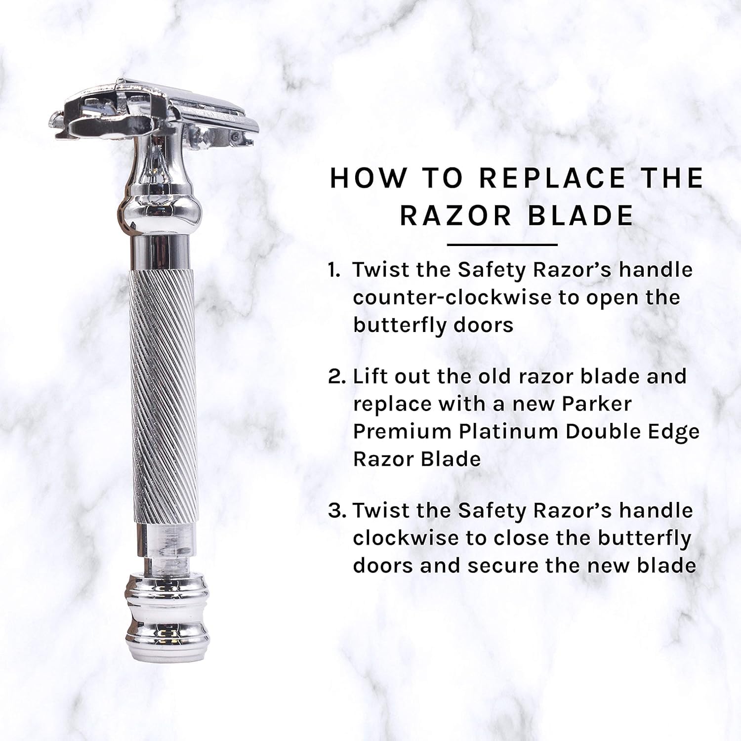 Parker 99R brass with chrome finish resists wear for lasting shine.