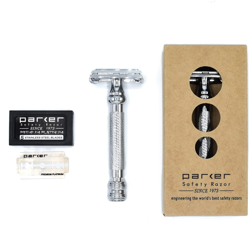 Parker 99R includes five blades for immediate setup.