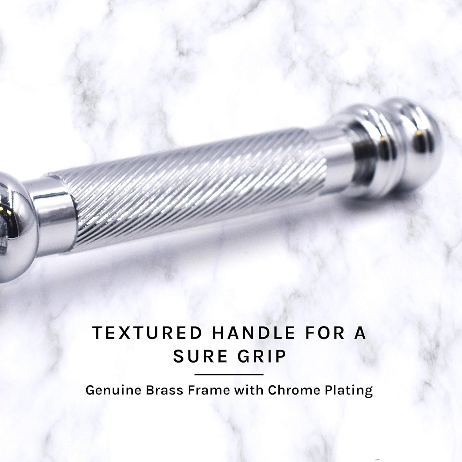 Parker 99R knurled handle texture provides secure grip in wet conditions.