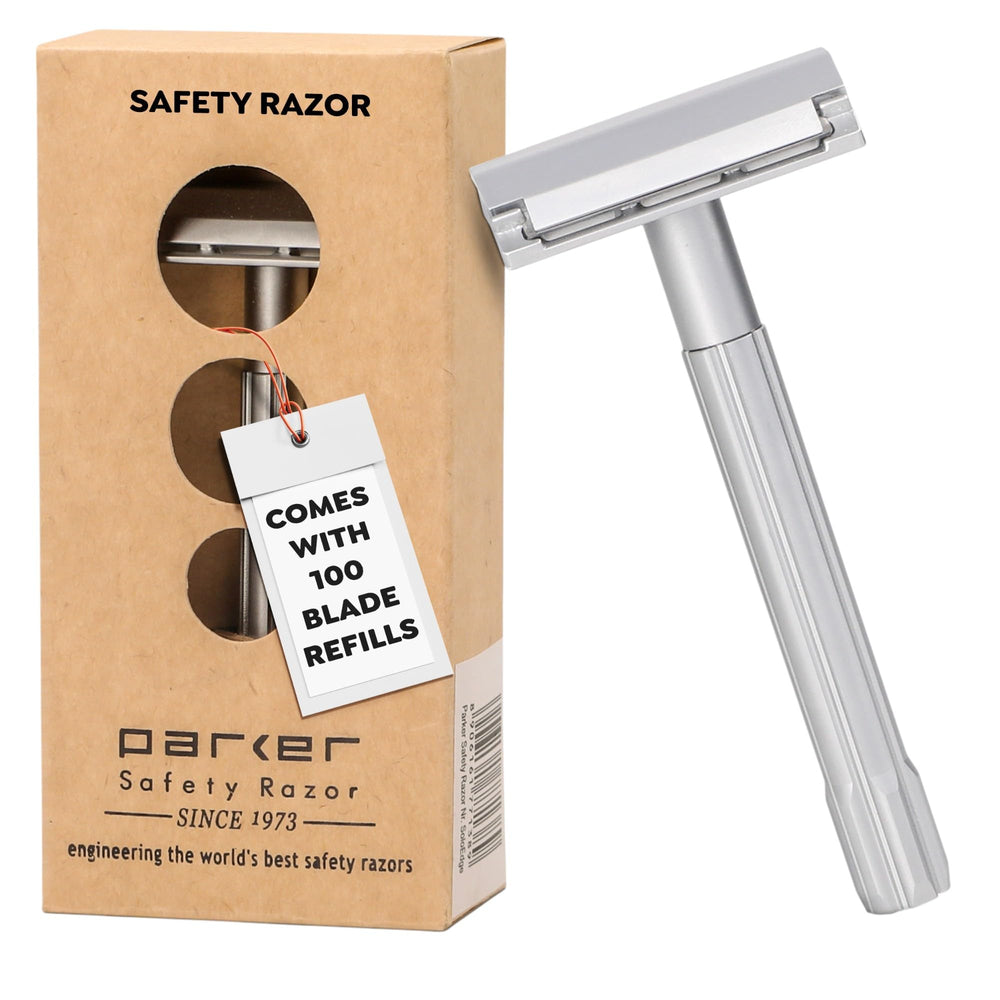 Parker SoloEdge metal body shines to highlight durable, plastic-free construction.