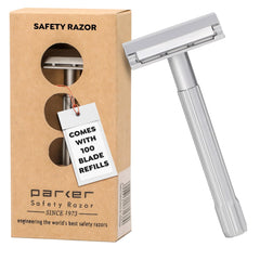 Parker SoloEdge metal body shines to highlight durable, plastic-free construction.