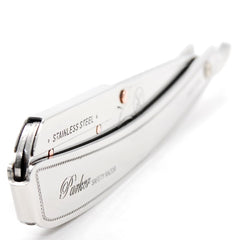 Parker SRX clip-type blade holder locks blades securely for stable, accurate outlining.