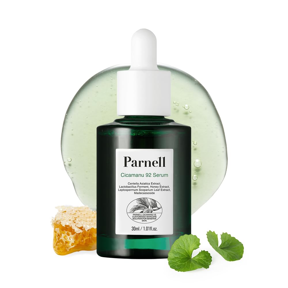 Parnell Cicamanu 92 Serum bottle for overnight recovery and hydration