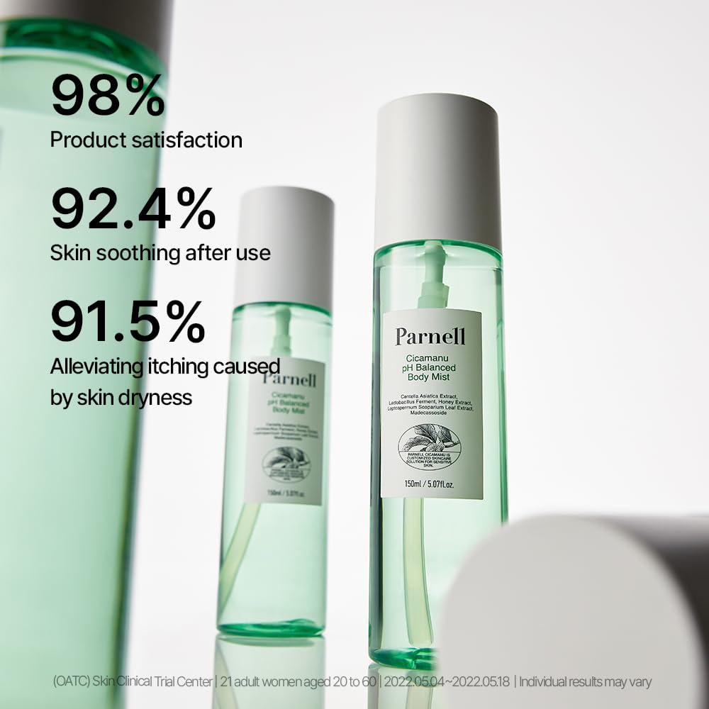 Parnell Cicamanu mist dual-layer hydration with ceramide and hyaluronic acid
