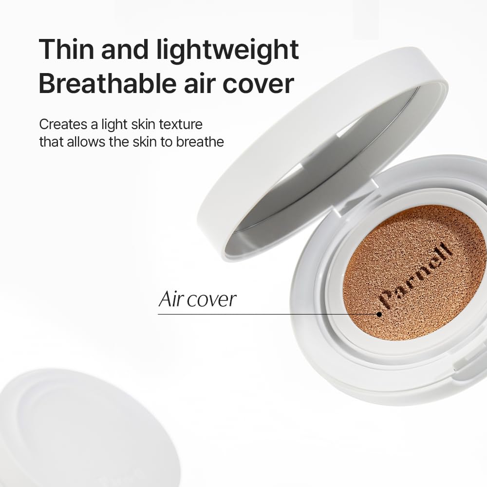 Parnell Cicamanu Serum Cushion centella-asiatica focus for moisturized, refreshed skin.