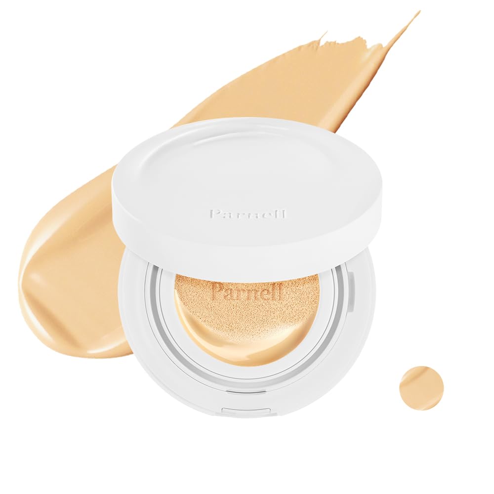 Parnell Cicamanu Serum Cushion packaging for on-the-go hydration and radiant coverage.