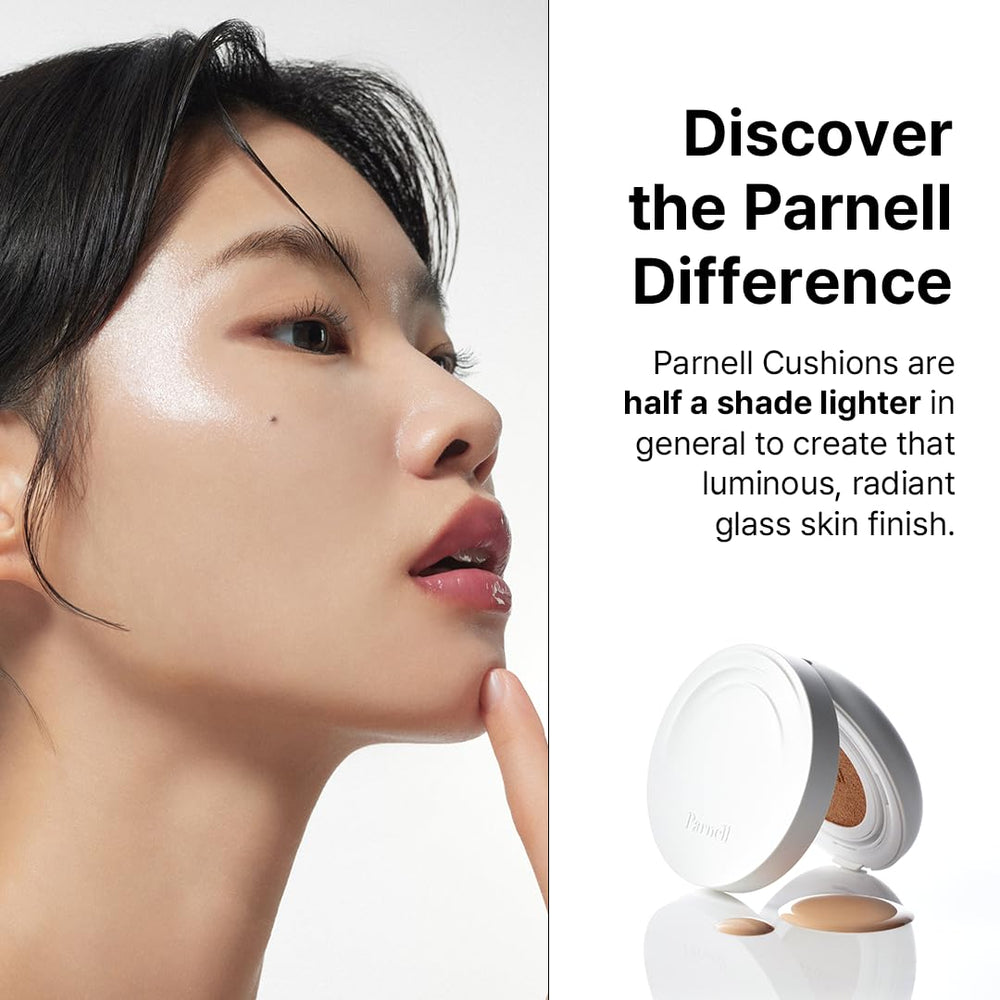 Parnell Cicamanu Serum Cushion packaging emphasizes double-seal freshness.