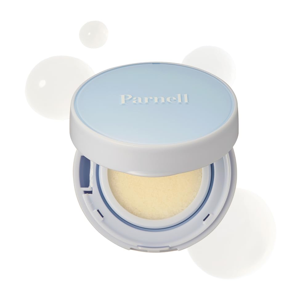 Parnell Glacial Biome Water No-Sebum Cushion cooling hydration for matte skin.