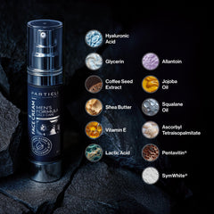 Particle Face Cream absorbs quickly on skin for ease