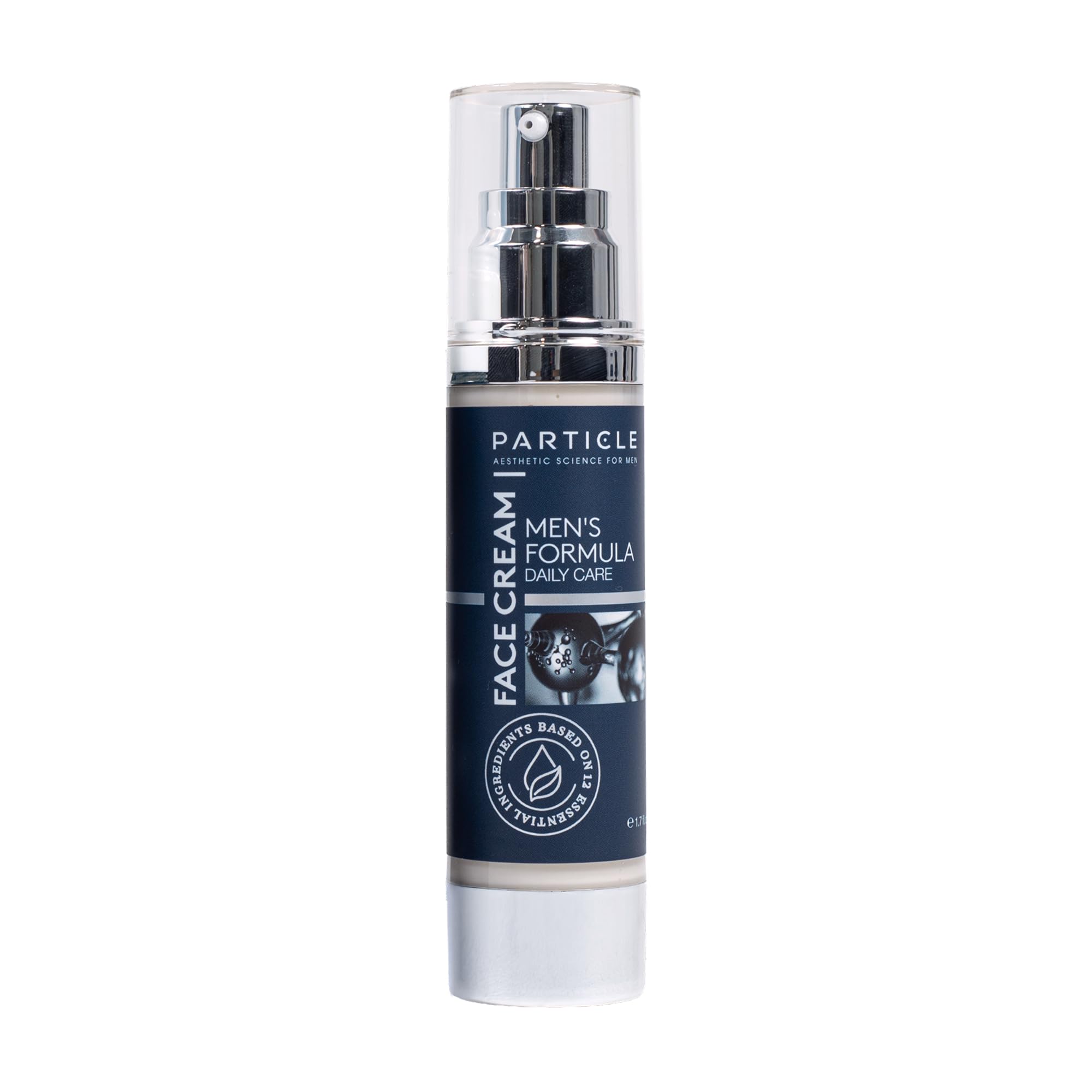 Particle Face Cream bottle for daily hydration