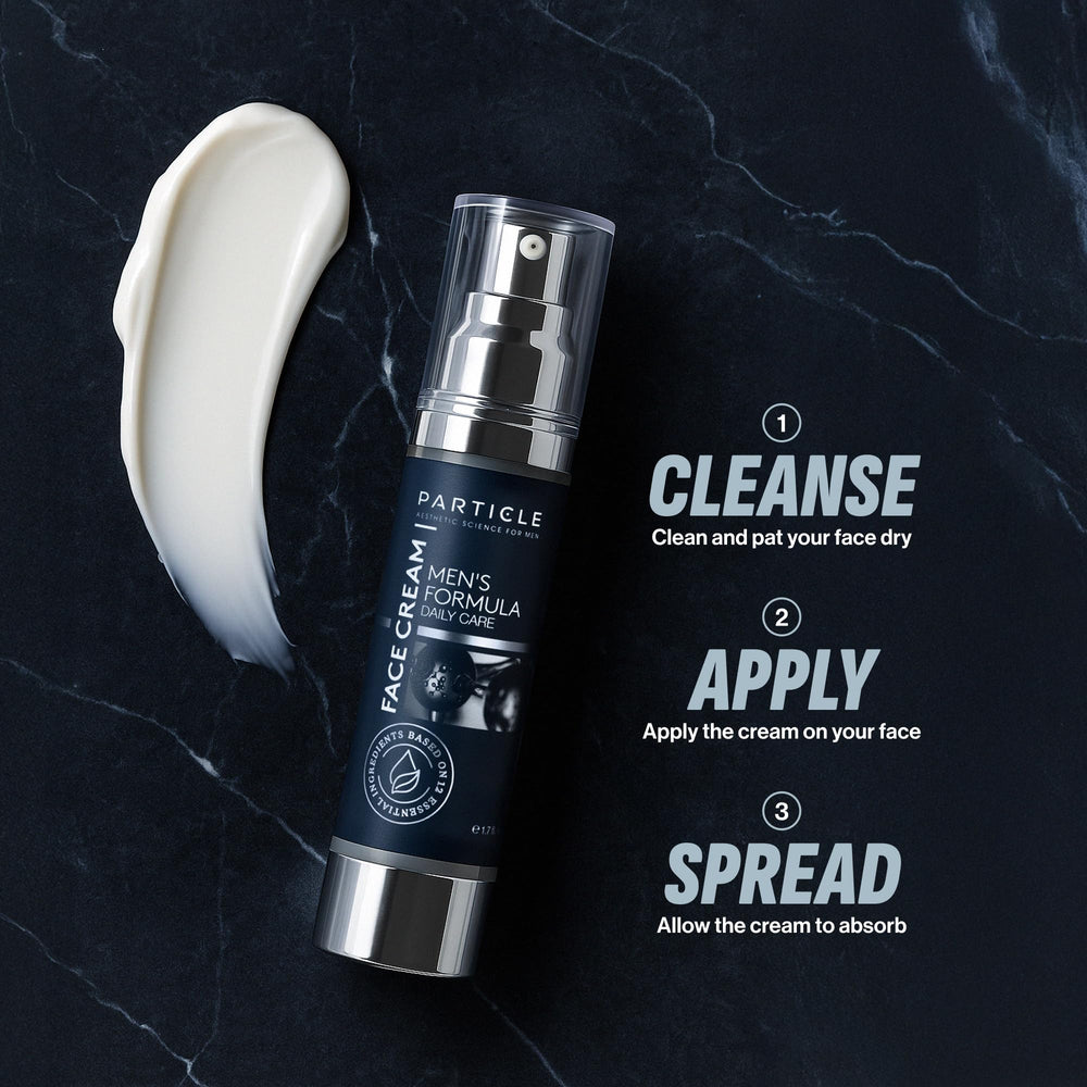 Particle Face Cream hydration glow on skin after use