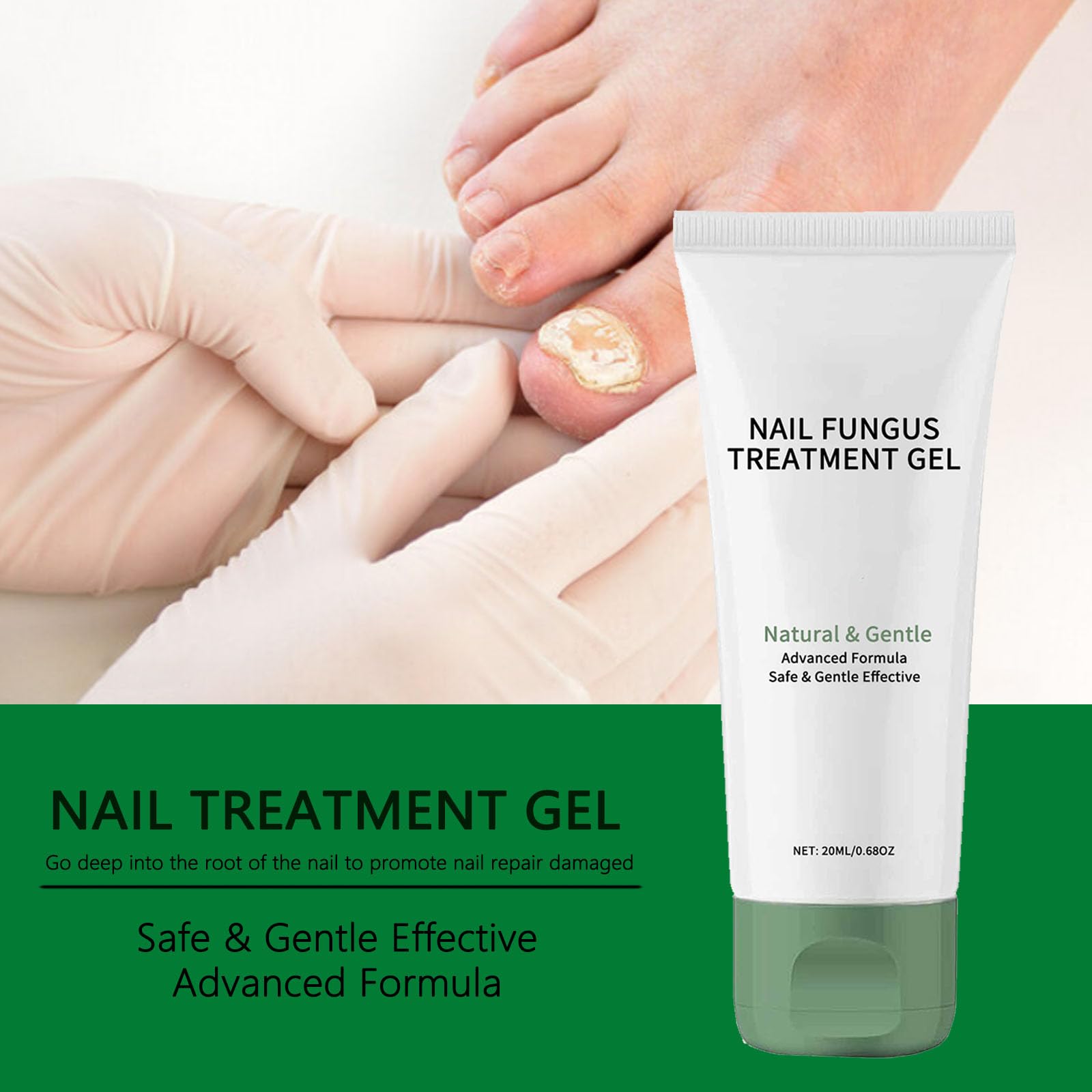 PARWENE nail growth serum bottle illustrating easy daily use.