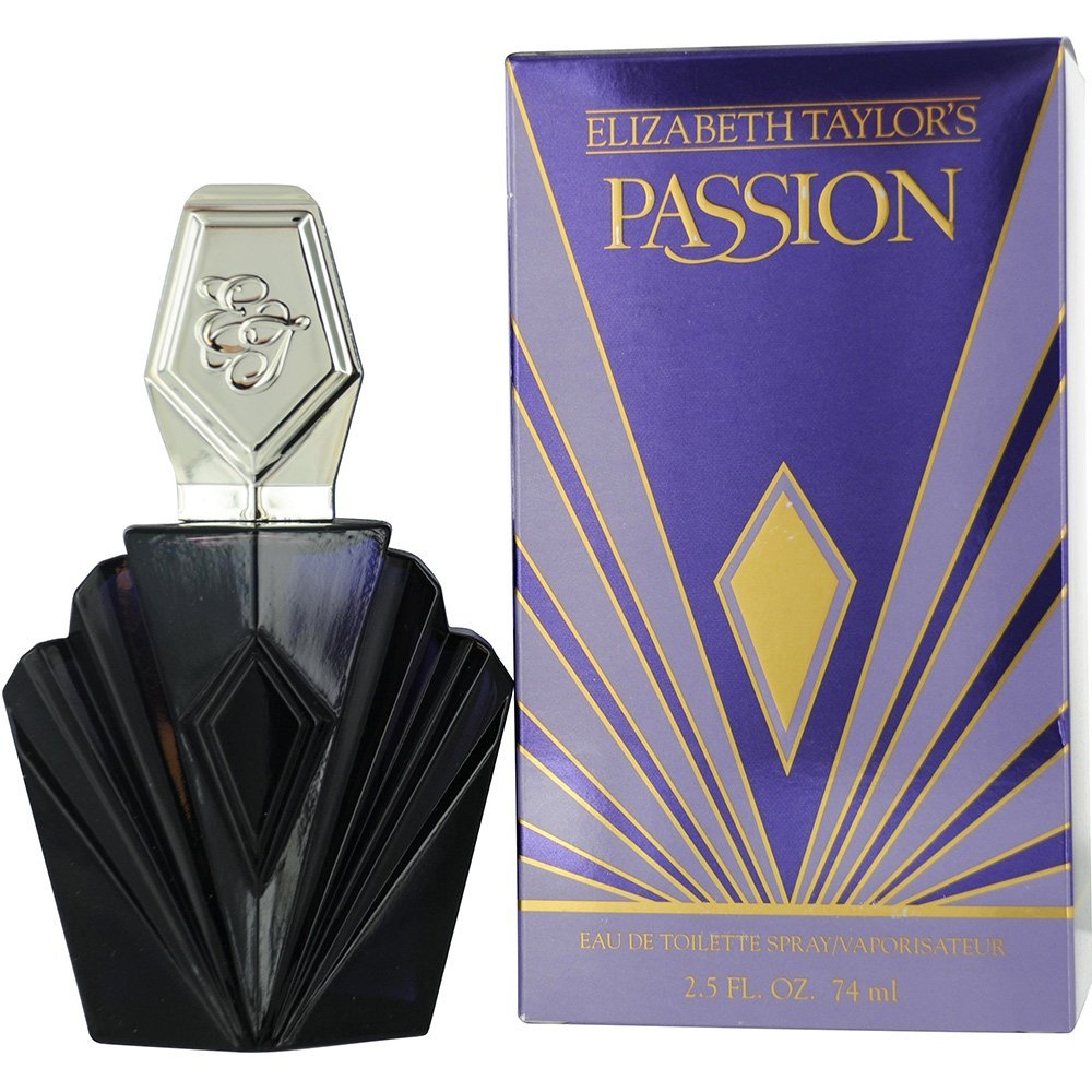 Passion by Elizabeth Taylor EDT spray bottle offers a romantic fragrance for evening wear.