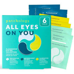 Patchology All Eyes On You eye mask packaging for on-the-go eye care.