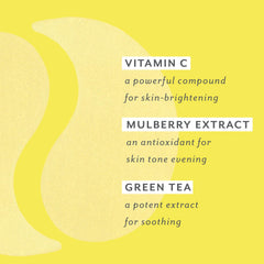 Applying Patchology eye patches before makeup for smoother under-eye area