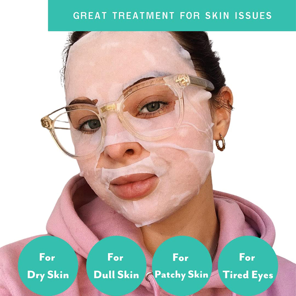 Patchology Get Dewy With It moodmask provides hydration for plump skin
