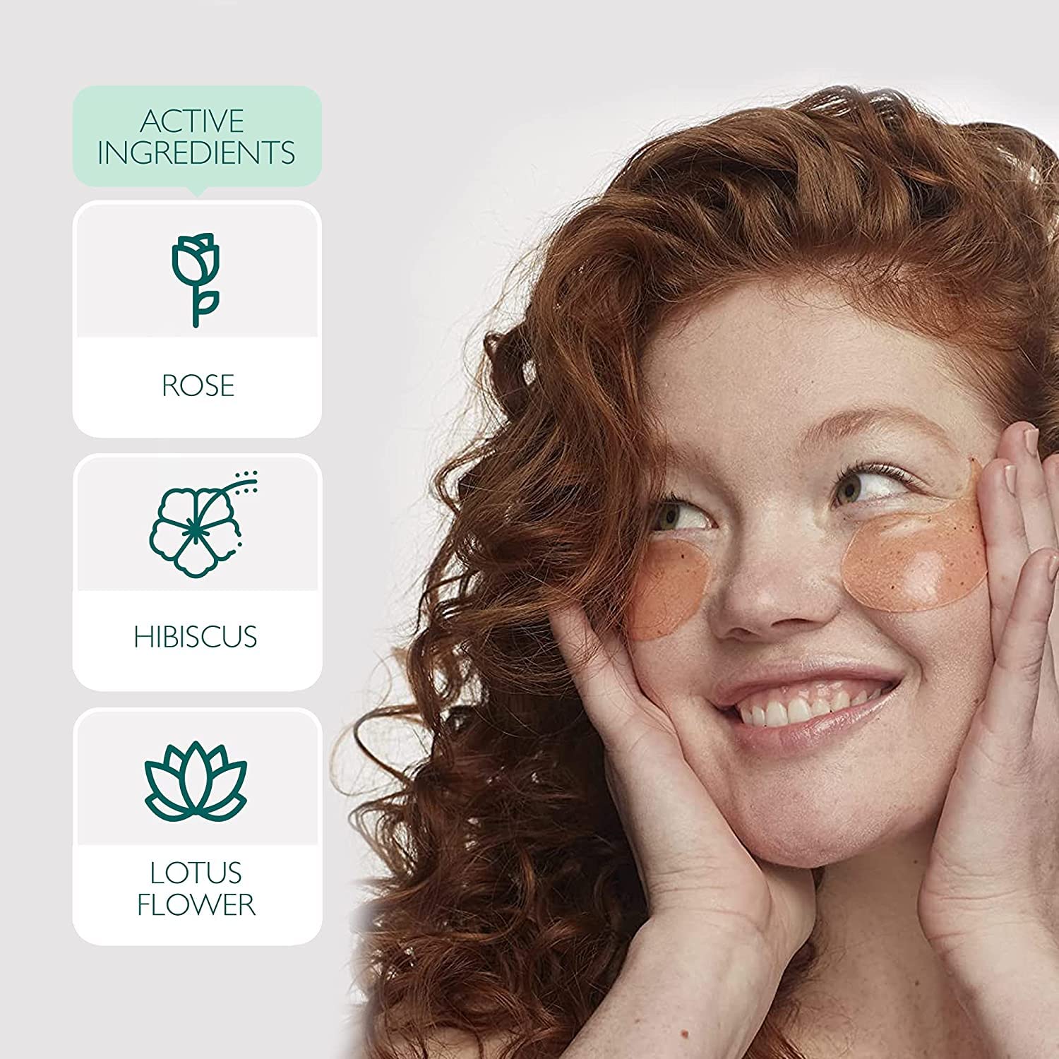 Patchology Happy Place under-eye patches on face demonstrates a quick 10-minute brightening routine