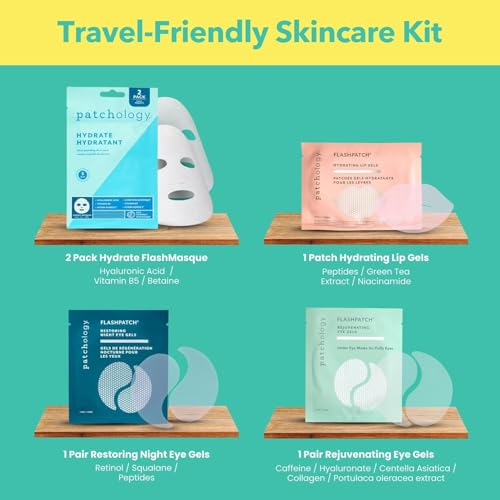 Patchology On The Fly face mask sheets closeup for hydration
