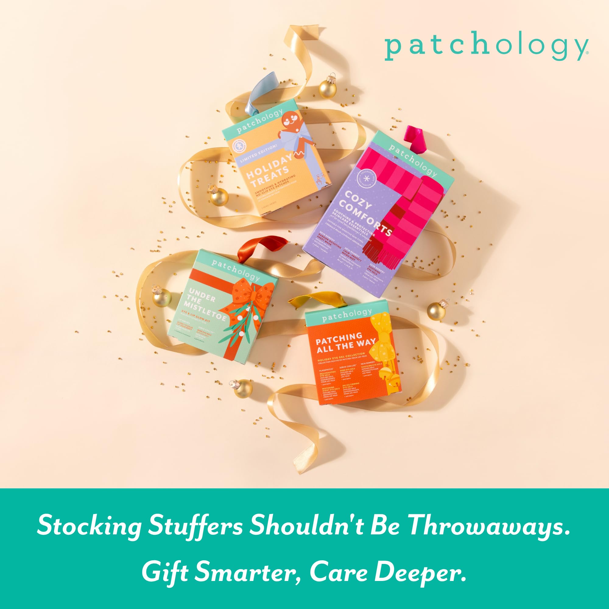 Patchology parches oculares para brillo festivo y descanso