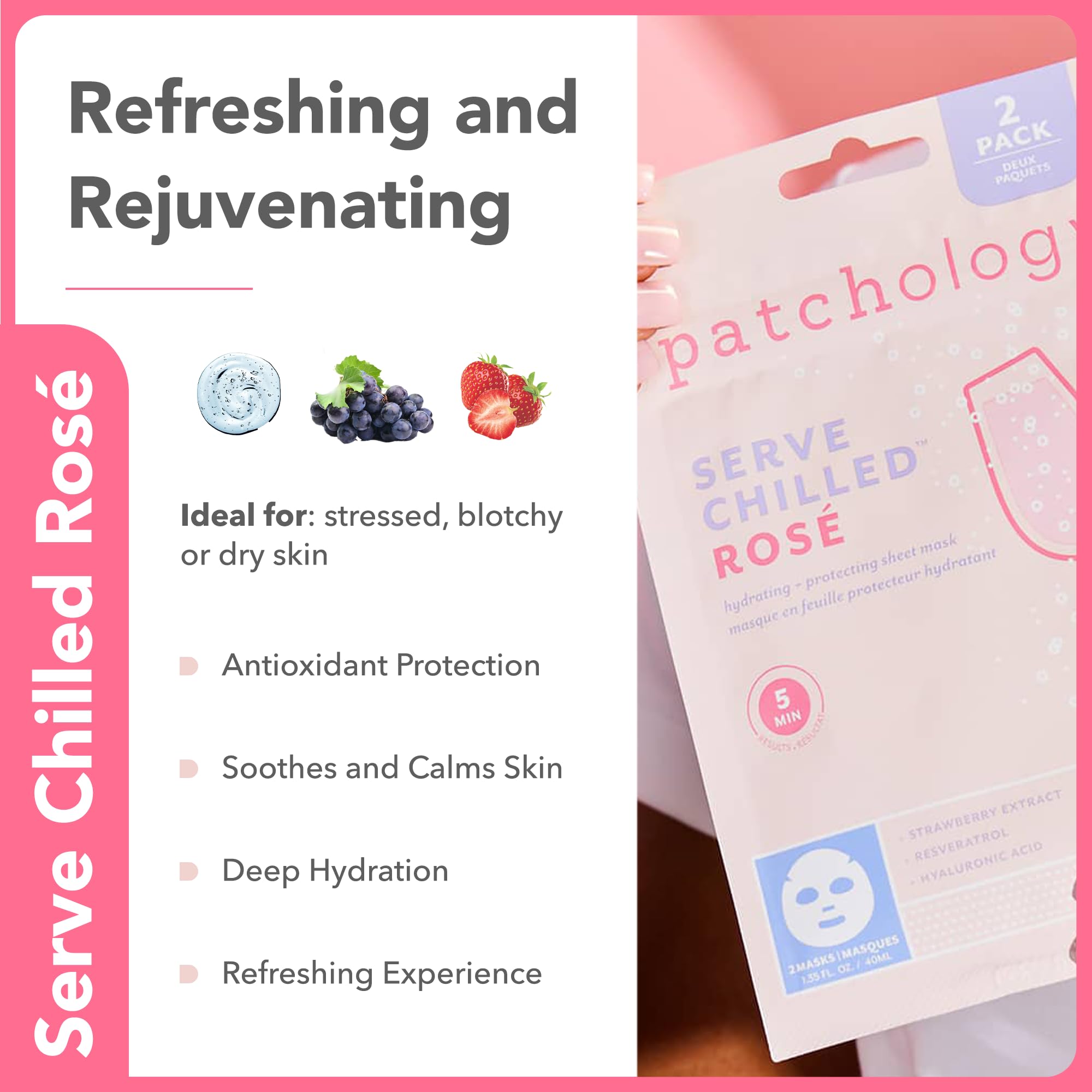 Patchology spa-like-home-treatment image communicates a luxurious at-home skincare ritual.