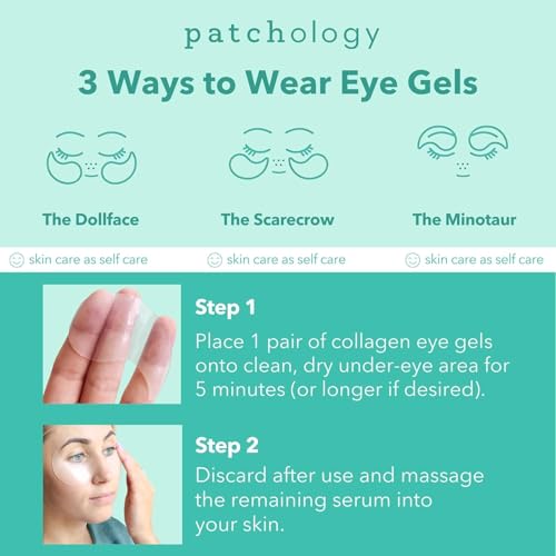 Patchology travel kit in hand for on-the-go skincare routine.