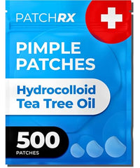 PatchRx Pimple Patches product image showing breathable hydrocolloid protection for acne