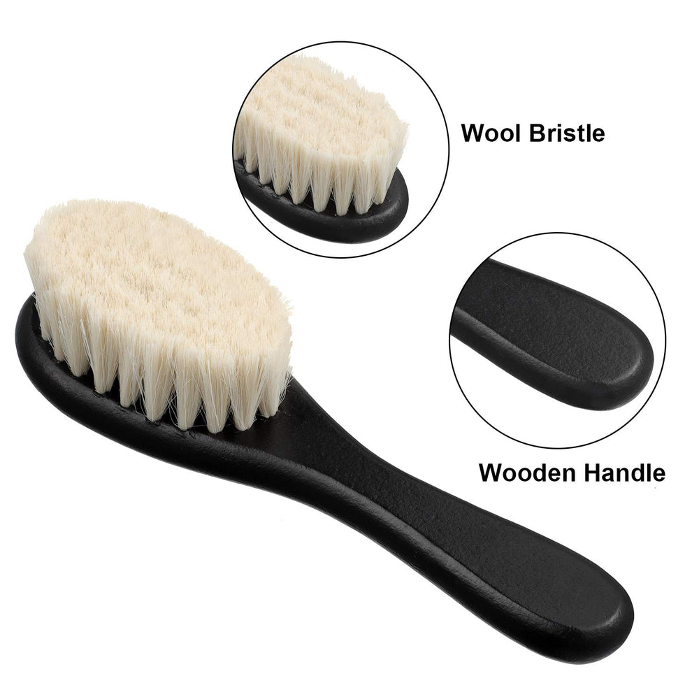 Patelai barber fade brush set neck duster view for quick hair cleanup
