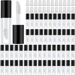 Patelai clear mini lip gloss tubes with 1.2ml capacity ideal for on-the-go DIY lip products.