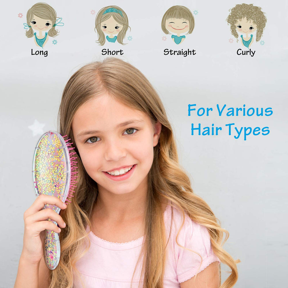 Patelai quick-drying hair brush designed to lift roots