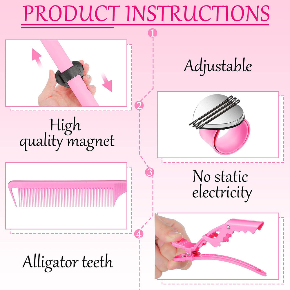 Patelai lightweight portable braiding kit for travel-friendly styling