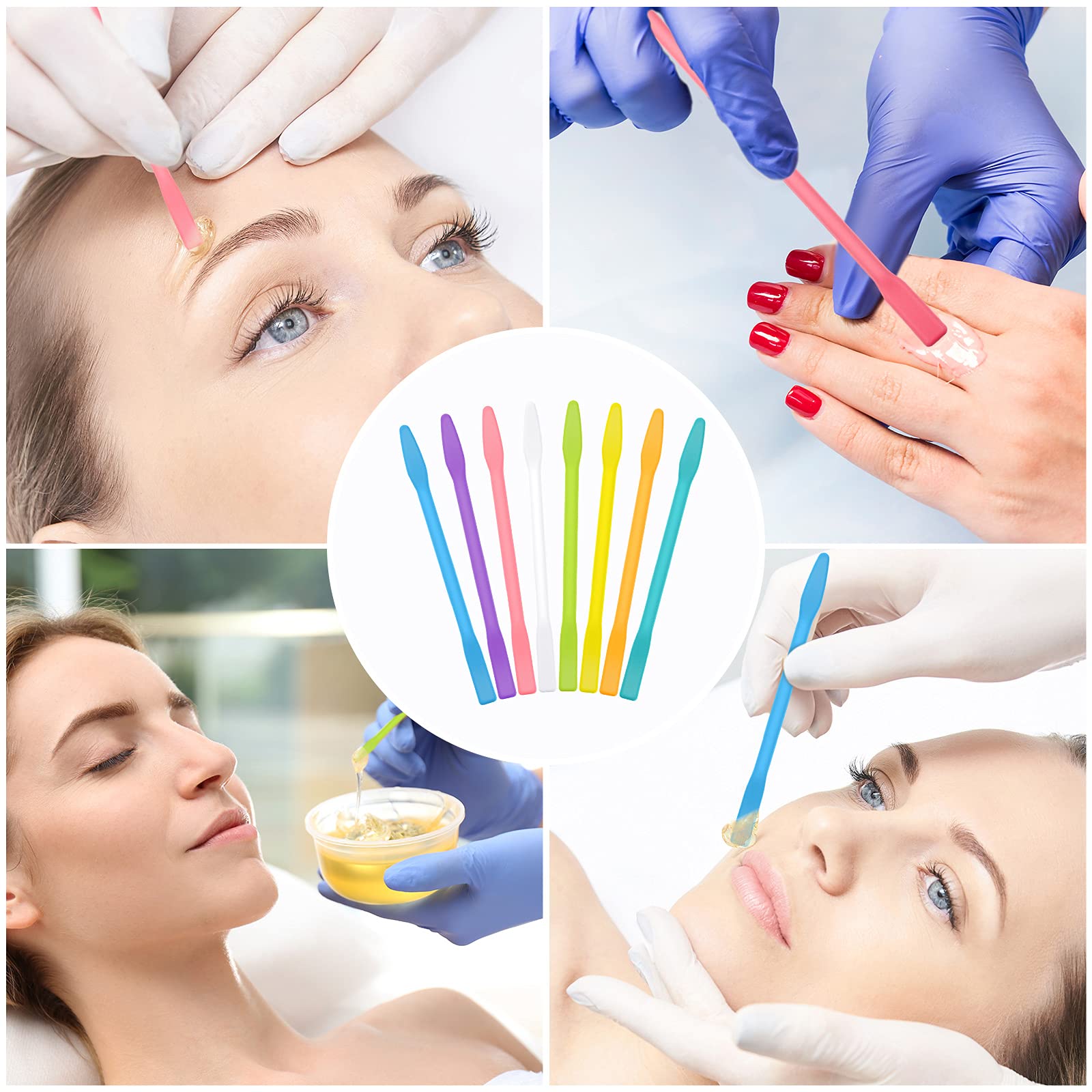 Patelai multi-purpose wax scraper for masks, oils, and beauty prep.