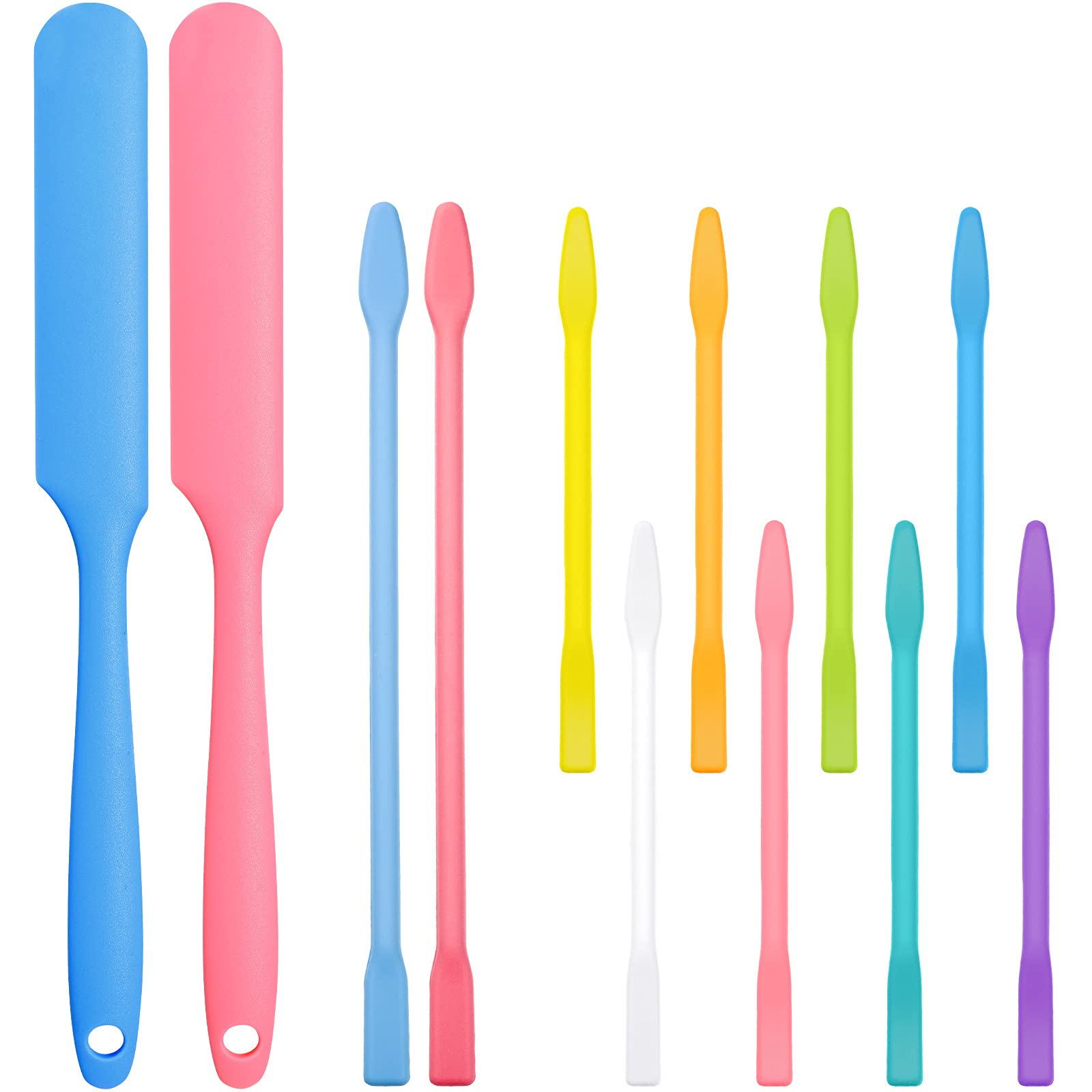 Patelai 12-piece wax spatula set for versatile waxing sessions at home or in the salon.