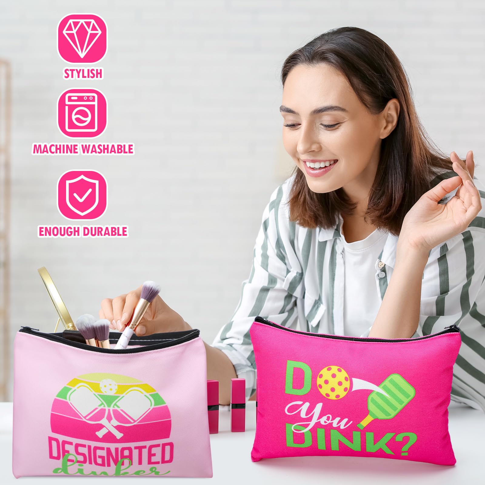 Paterr dink ball 12-piece set displays six stylish designs