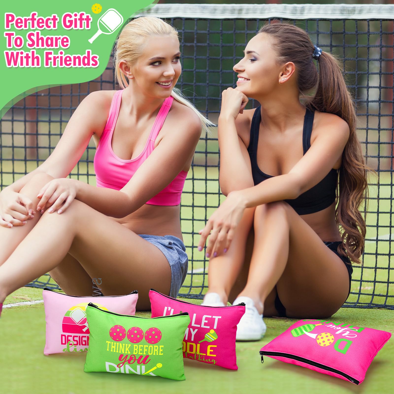 Paterr dink ball makeup bag close-up shows sturdy zipper for reliable daily use