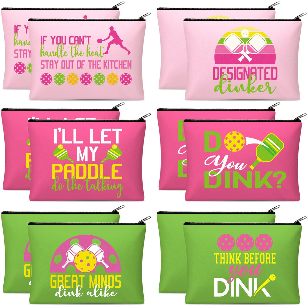 Paterr dink ball makeup bags in vibrant styles ideal for travel organization