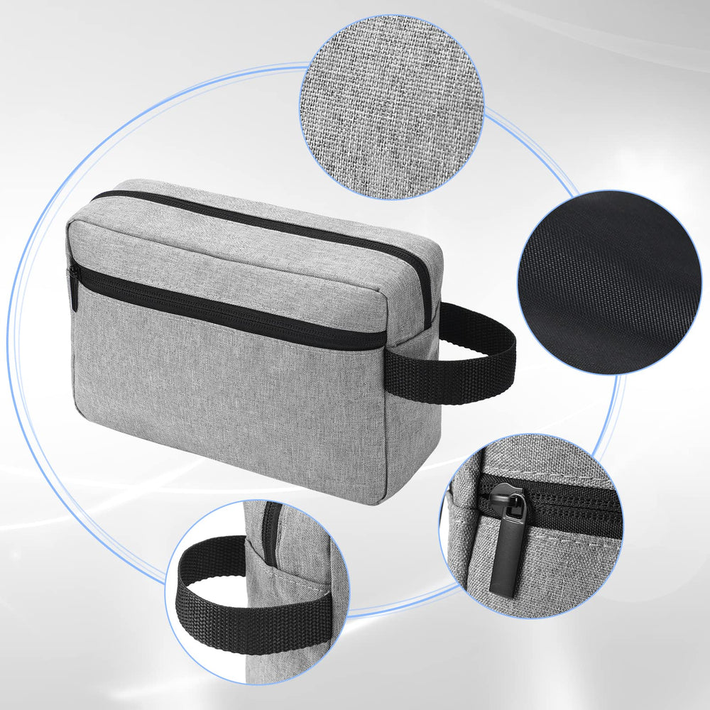 Paterr handle design enables easy carrying and hanging on trips.