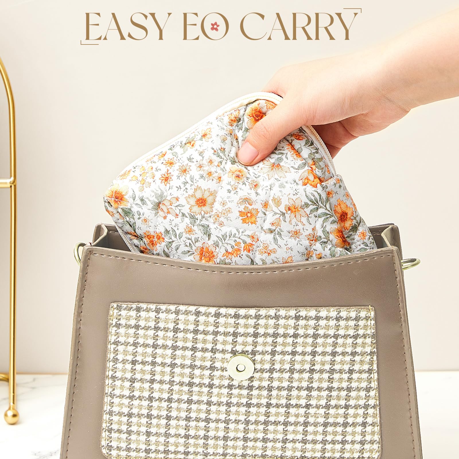 Paterr multipurpose mini bag doubles as a clutch or quick organization tool.