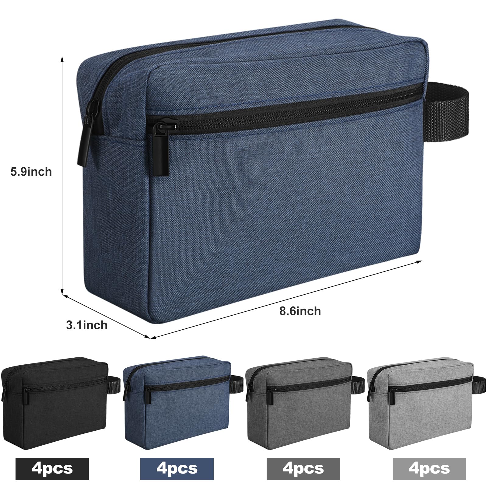 Paterr water-resistant Oxford cloth keeps items dry during travel.