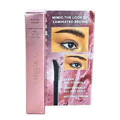Patrick Ta Mini Major Brow Lamination Gel being applied to brows for lasting hold