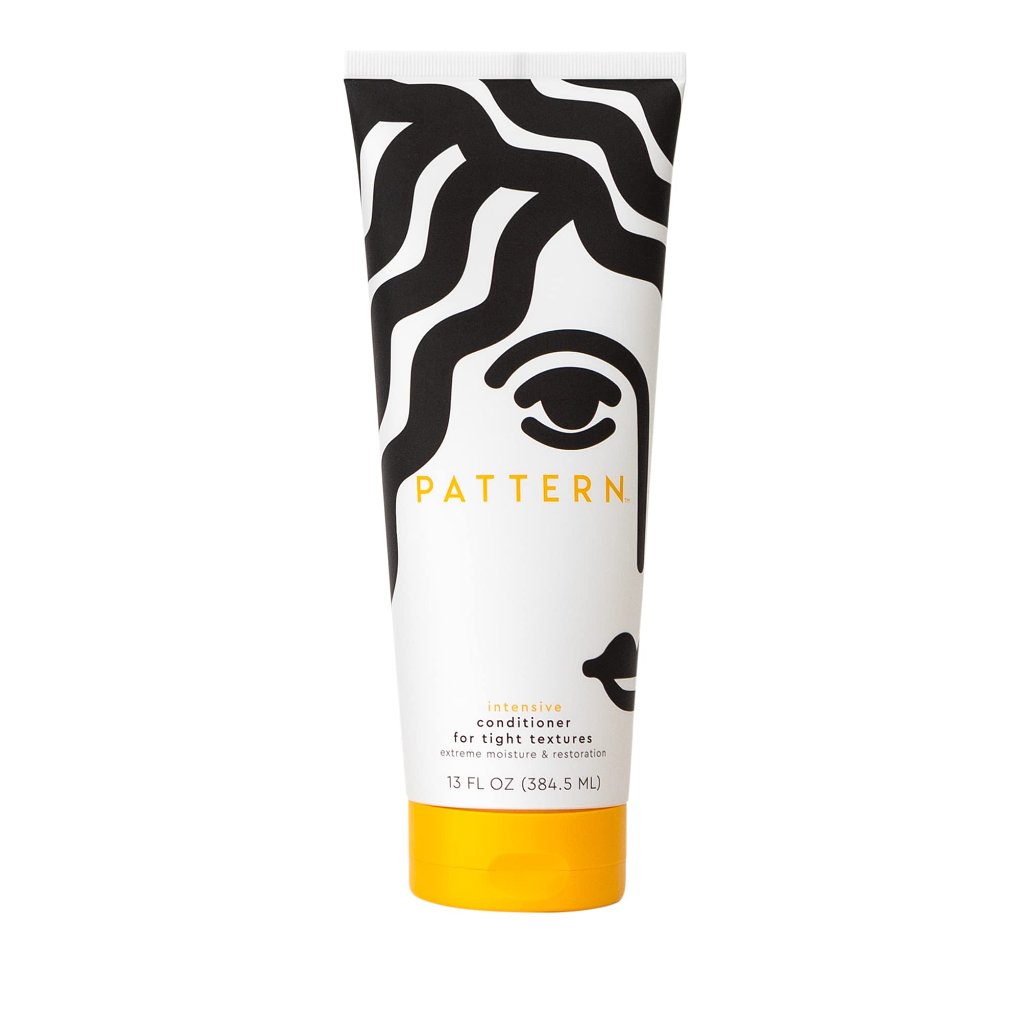 PATTERN Beauty Intensive Conditioner bottle closeup shows deep hydration for curls