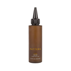 PATTERN Beauty scalp serum bottle delivers cooling, hydrating relief for dry scalp.