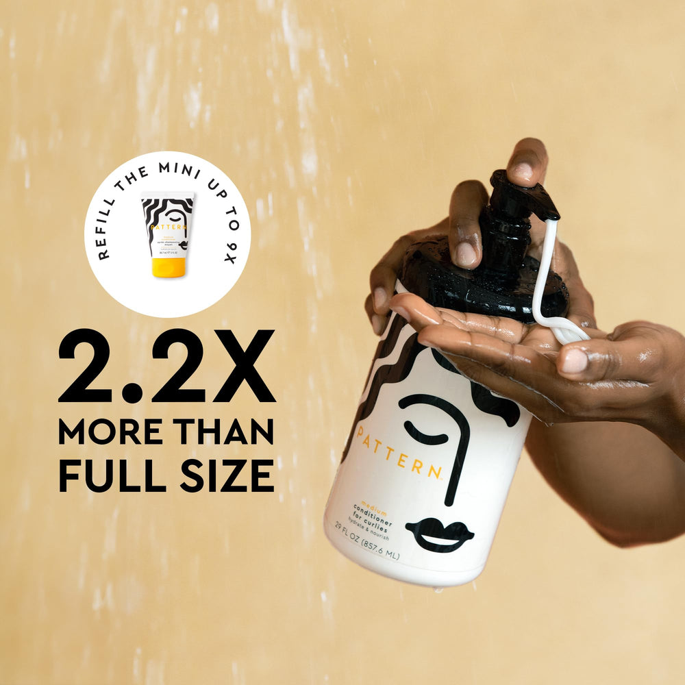 PATTERN Beauty 29oz bottle ready for routine-enhancing hydration.