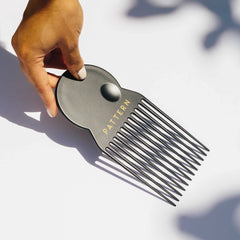 PATTERN Hair Pick de 8 pulgadas por 4,1 pulgadas para estilos con volumen