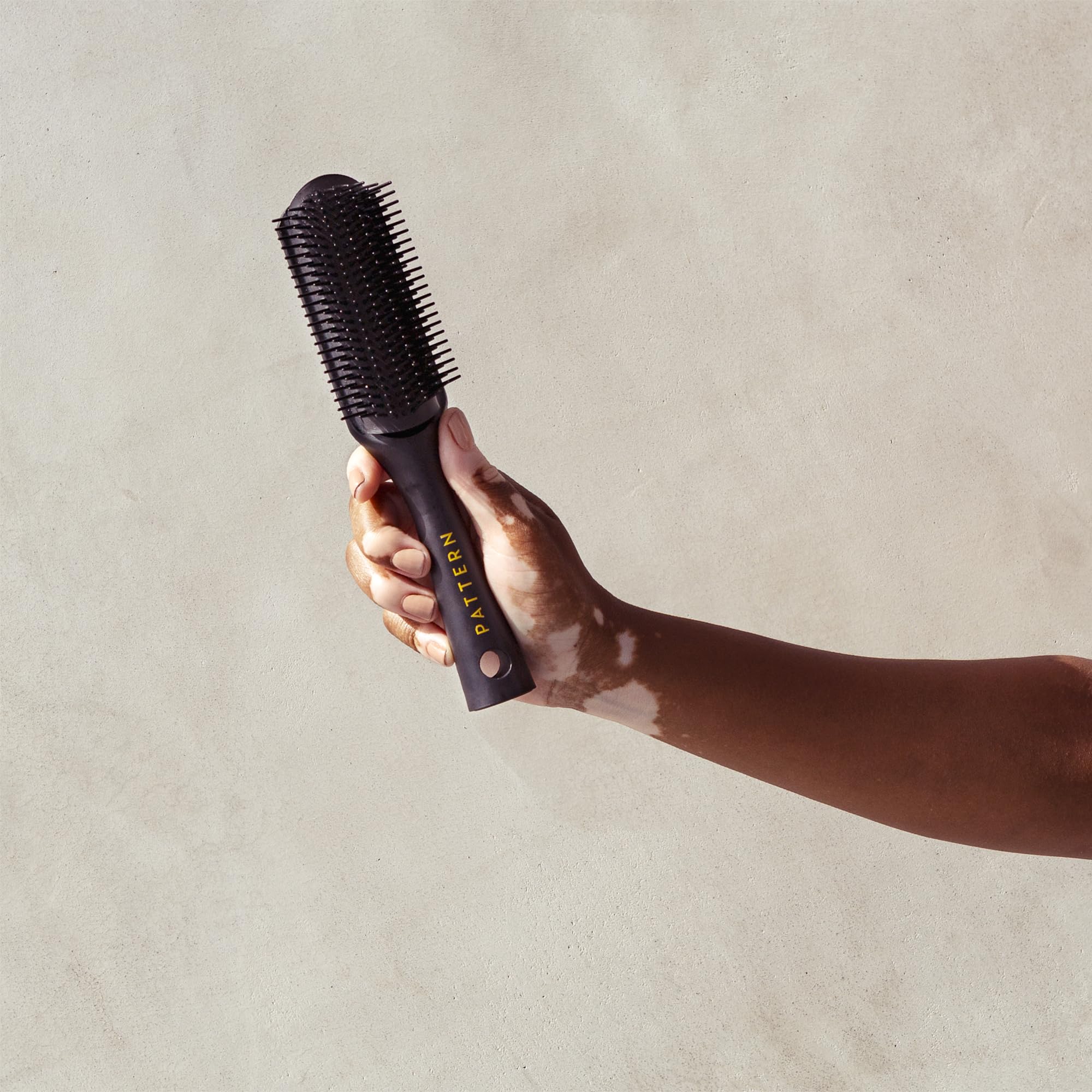 PATTERN Beauty Shower Brush durable-materials illustration underscores premium craftsmanship and longevity.