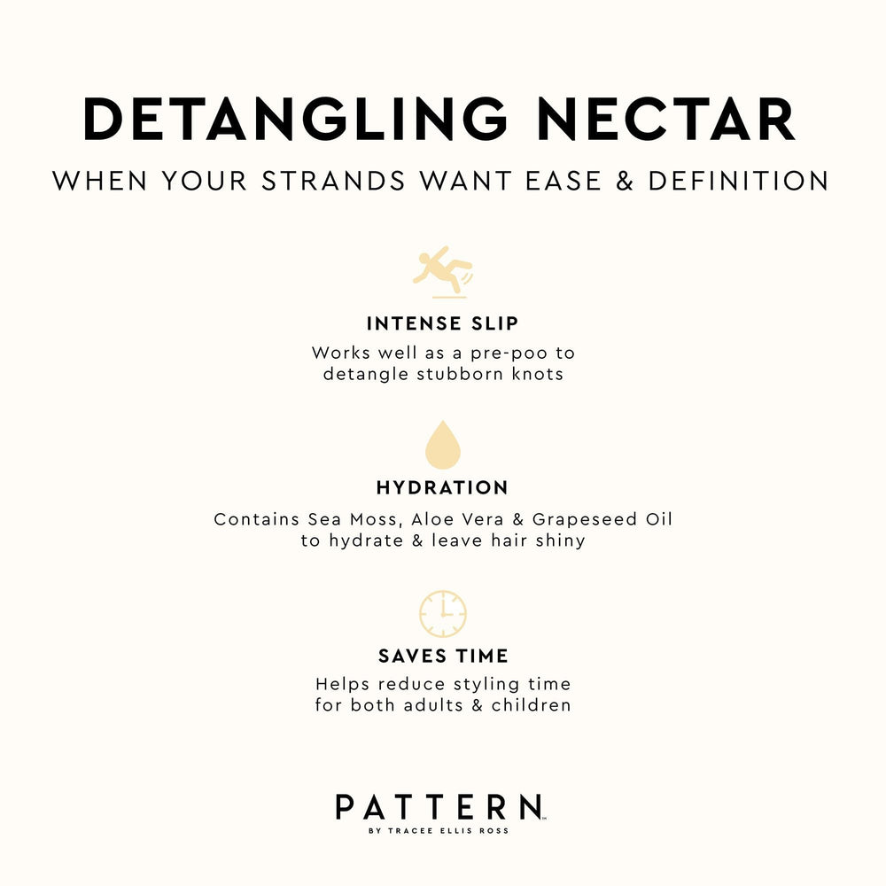 PATTERN Beauty Detangling Nectar suitable for kids and adults.